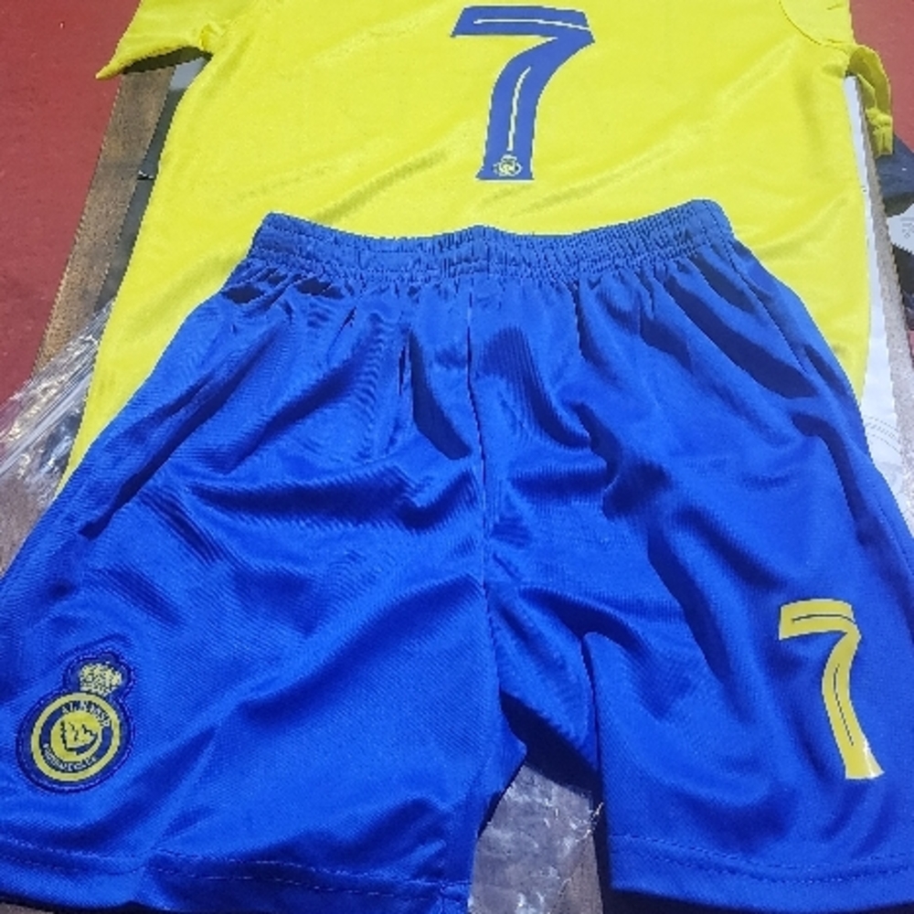 Royal Blue Athletic Sports Shorts with Elastic Waistband and Loose Fit